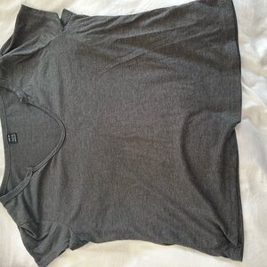 SHEIN Gray Short Sleeve Tee
